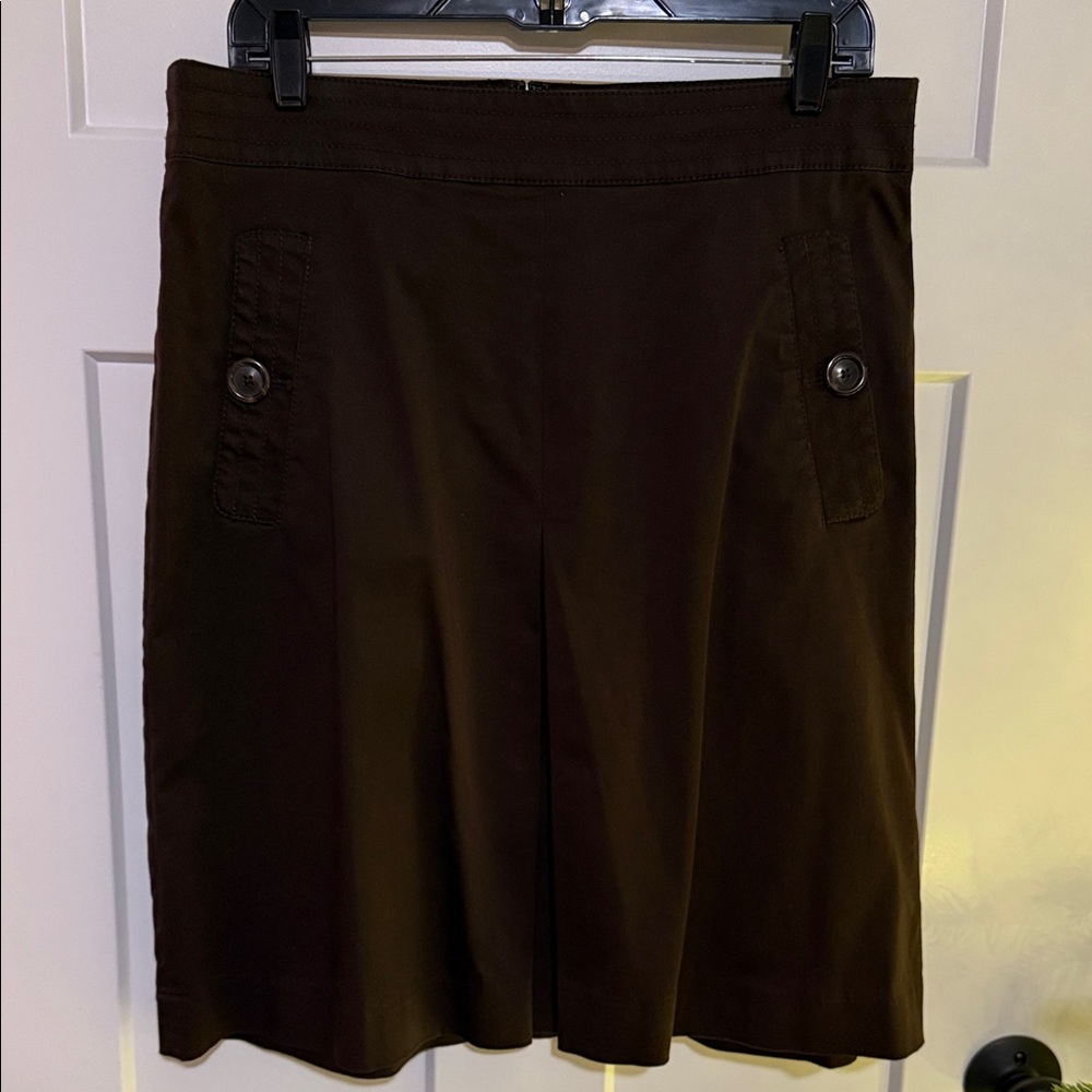 Banana Republic Chocolate Brown Skirt